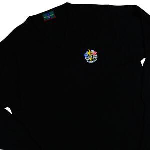 Glenmuir Ryder Cup The K Club 2006 Pure Wool Woolmark Black Golf Sweater Medium